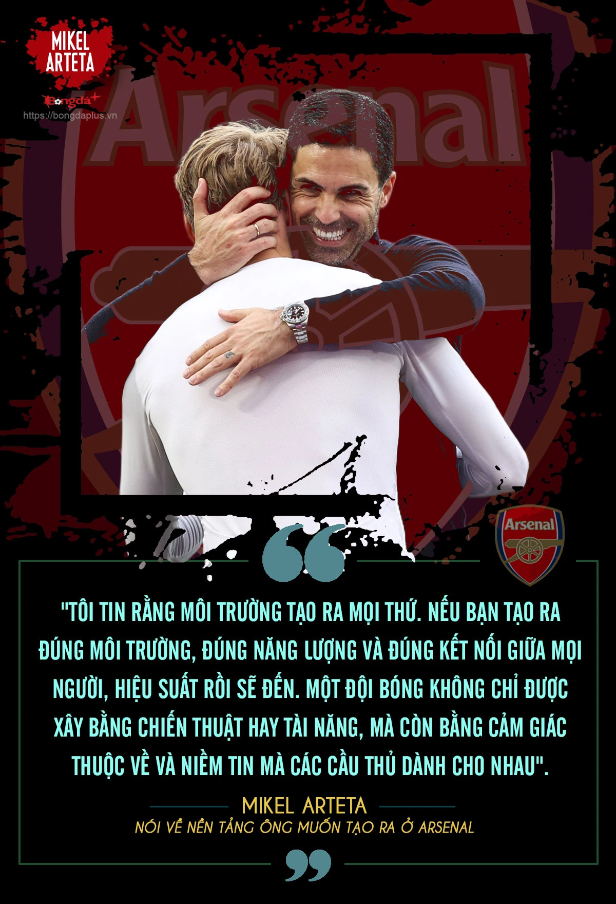 Mikel Arteta: Người xây dựng Arsenal từ những điều vô hình - Hình 5
