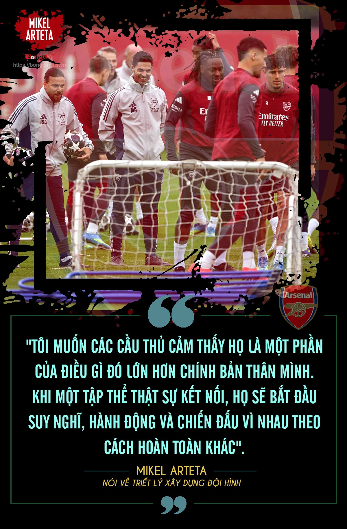 Mikel Arteta: Người xây dựng Arsenal từ những điều vô hình - Hình 12