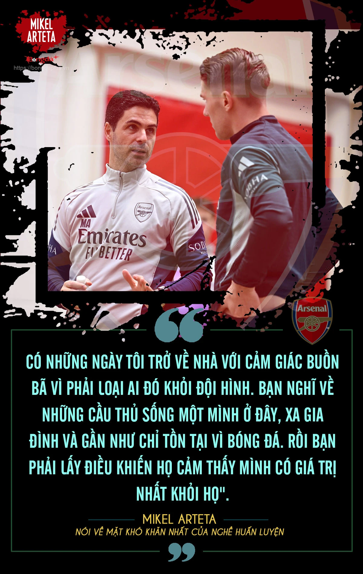 Mikel Arteta: Người xây dựng Arsenal từ những điều vô hình - Hình 16