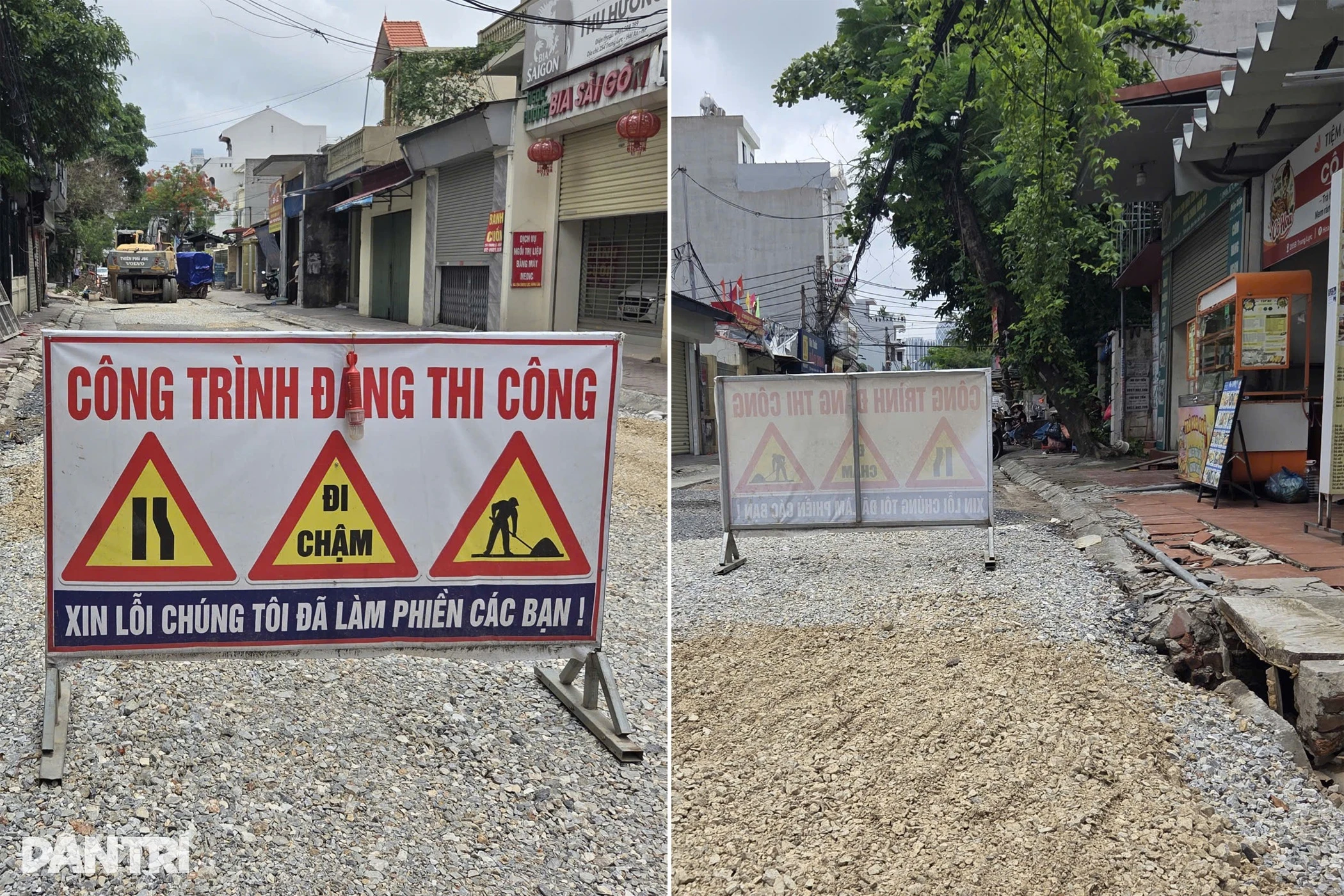 Nhiều học sinh rơi xuống hố công trình giữa phố ở Hải Phòng - Hình 3