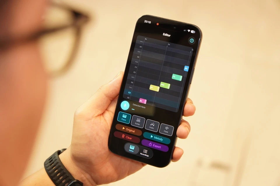 Sinh viên Bách Khoa được Apple mời đến Mỹ nhờ app sáng tác cho người mù nhạc - Hình 1