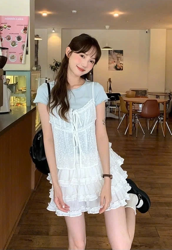 Áo kiểu phối chân váy voan vạn người mê cho ngày xuống phố - Hình 5