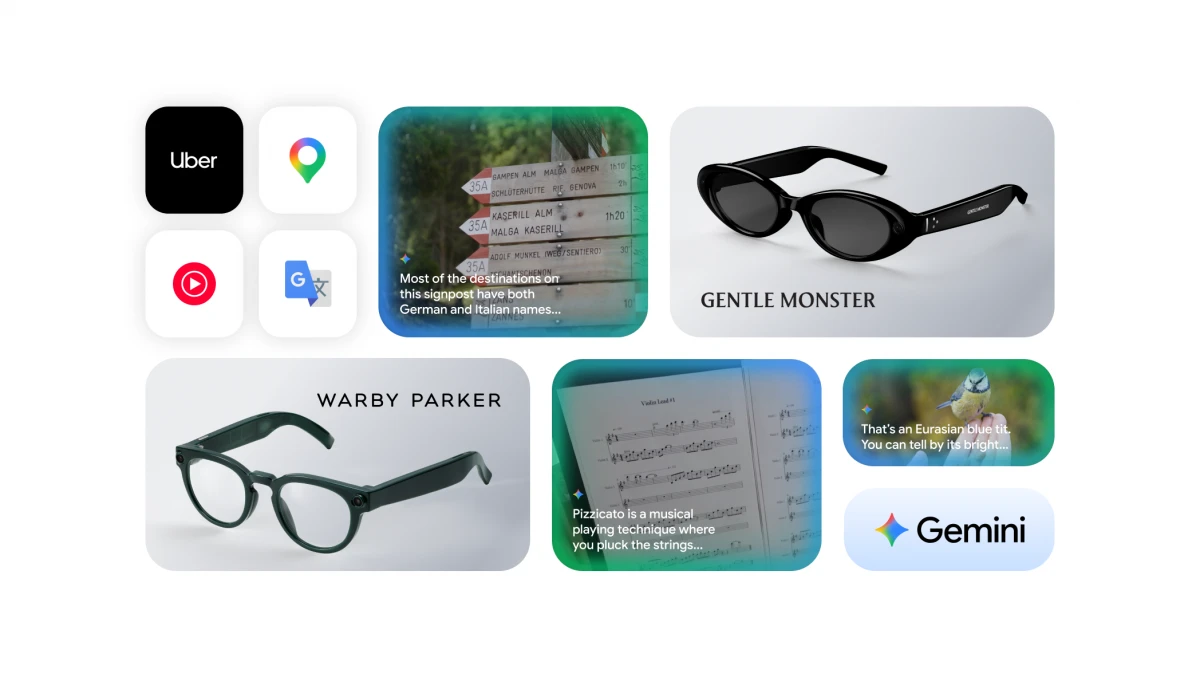 Google giới thiệu kính thông minh tích hợp AI Gemini đa dụng - Hình 1