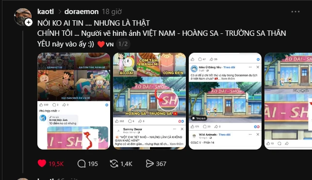 Tự hào với chi tiết Hoàng Sa - Trường Sa trong Doraemon tập đặc biệt, đứng sau là mỹ nam người Việt vừa đẹp vừa tài năng - Hình 8