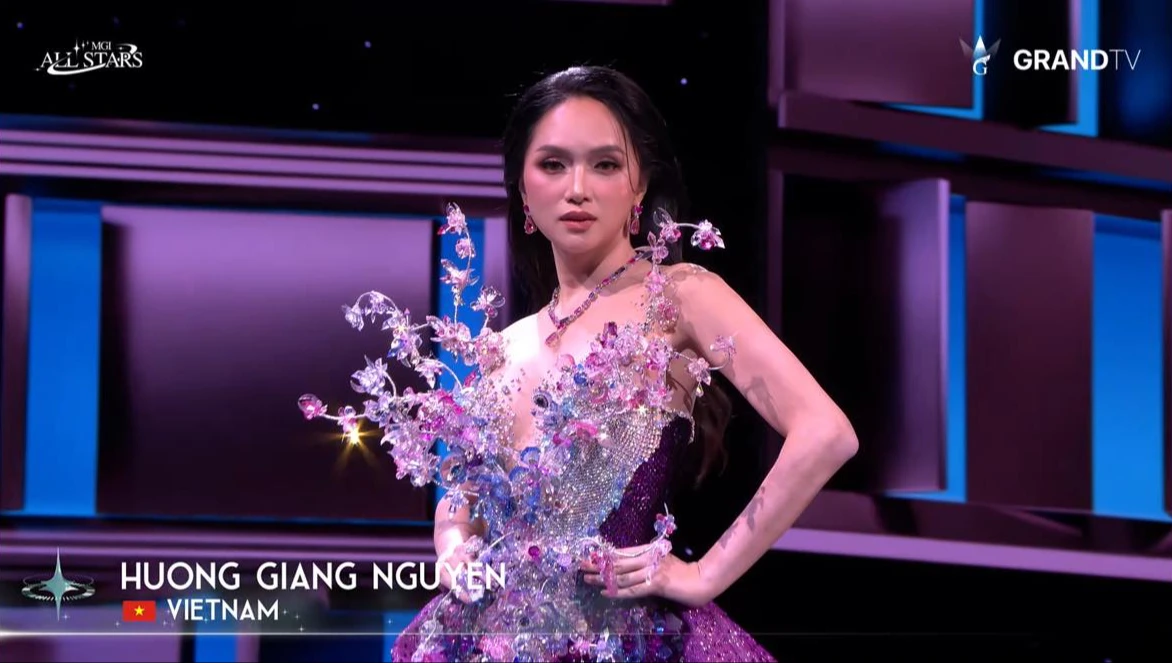 Bán kết Miss Grand: Hương Giang tung chiêu cánh bướm rồi bay thẳng vào Top 9, lần thứ 2 được vinh danh hạng mục quan trọng - Hình 2
