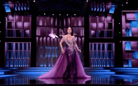 Bán kết Miss Grand: Hương Giang tung chiêu cánh bướm rồi bay thẳng vào Top 9, lần thứ 2 được vinh danh hạng mục quan trọng - Hình 1