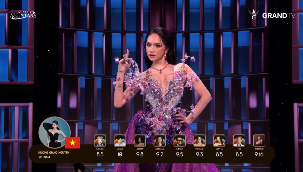 Lần đầu tiên trong lịch sử: Miss Grand bắt thí sinh tẩy trang giữa sân khấu thi mặt mộc, Hương Giang nhận ngay 5 điểm - Hình 6