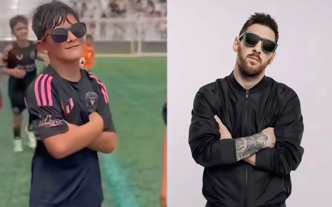 Gen Messi quá đỉnh: Cậu út Ciro Messi giành giải Vua phá lưới và MVP ở tuổi lên 8 - Hình 2
