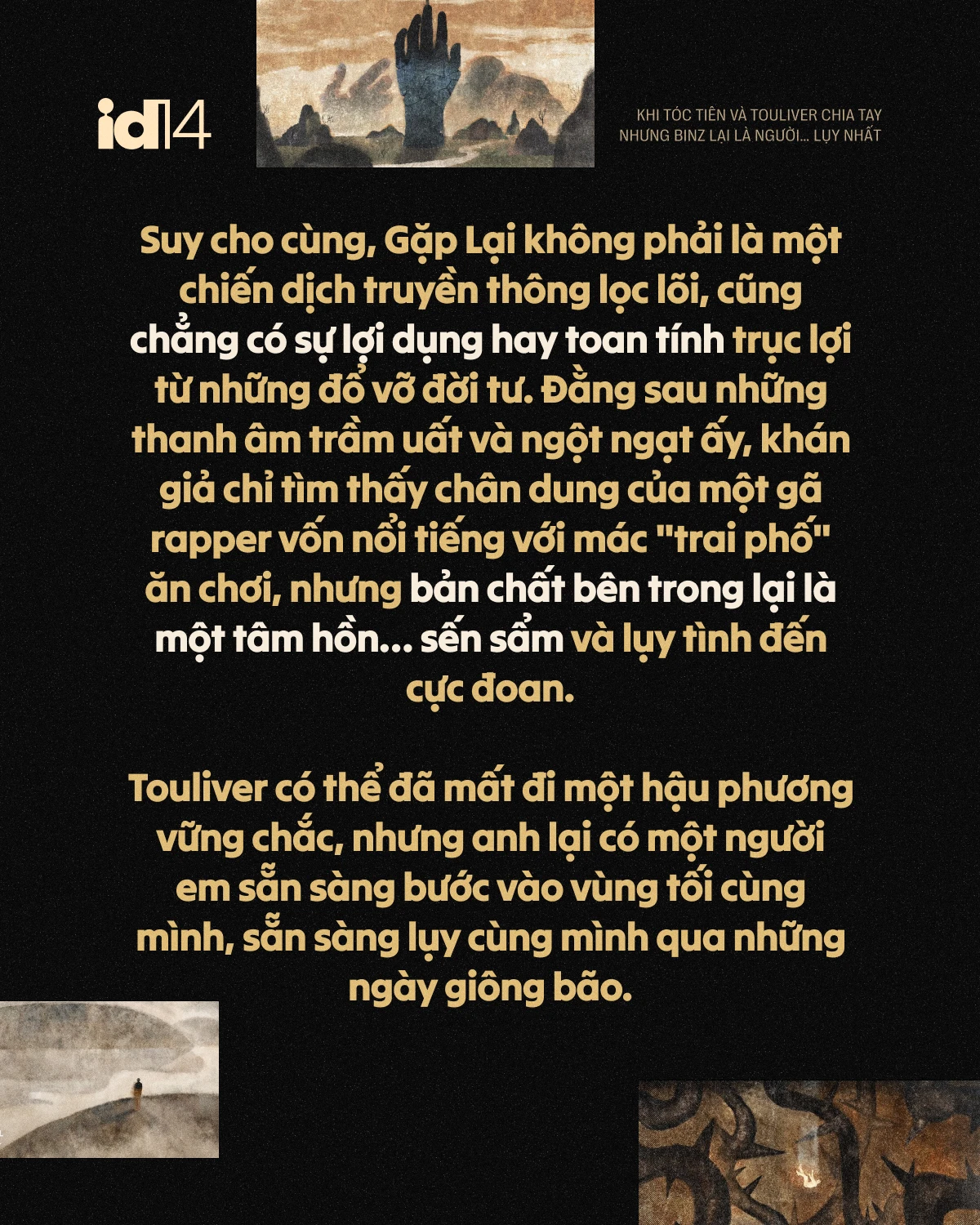Khi Tóc Tiên và Touliver chia tay nhưng Binz lại là người... luỵ nhất - Hình 8