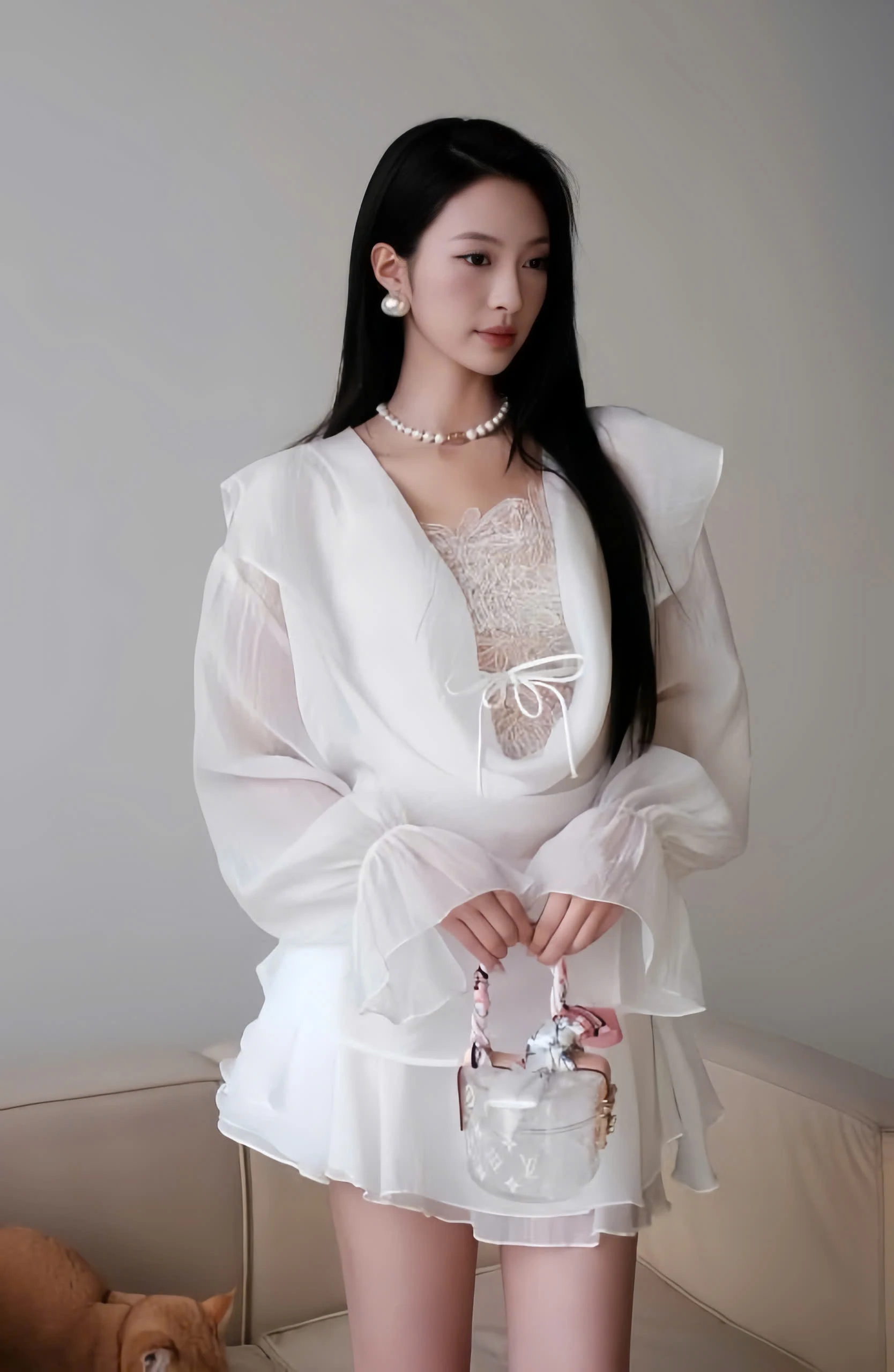 Khúc giao hưởng ngọt ngào giữa chất liệu voan mềm và ren tinh xảo - Hình 6