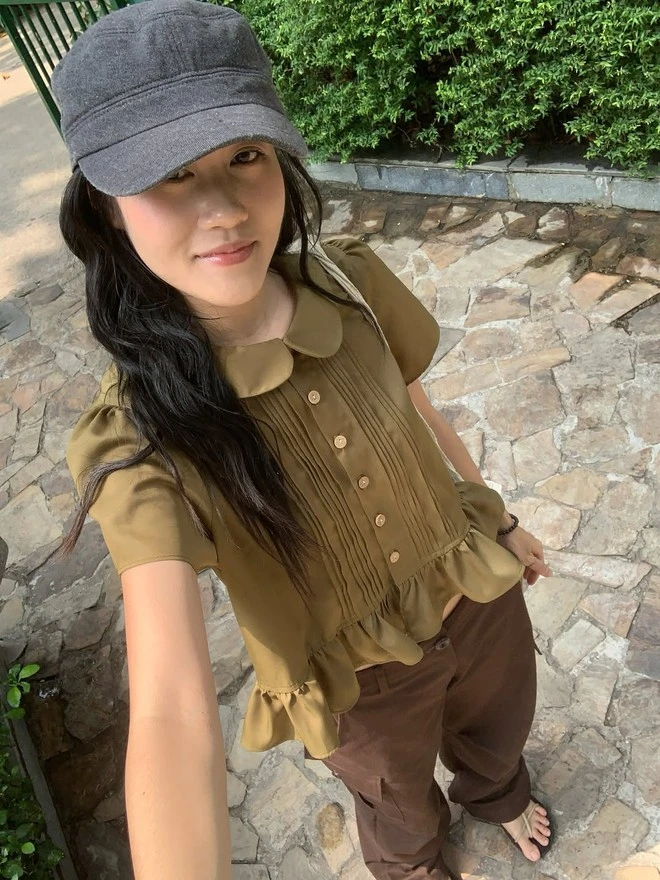 Áo babydoll mở ra bản phối ngọt ngào cho nàng yêu vẻ đẹp nữ tính - Hình 2