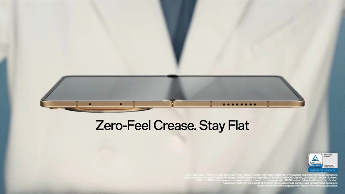 Samsung Galaxy Z Fold8 sở hữu màn hình gần như không nếp gấp nhờ công nghệ OLED mới - Hình 2