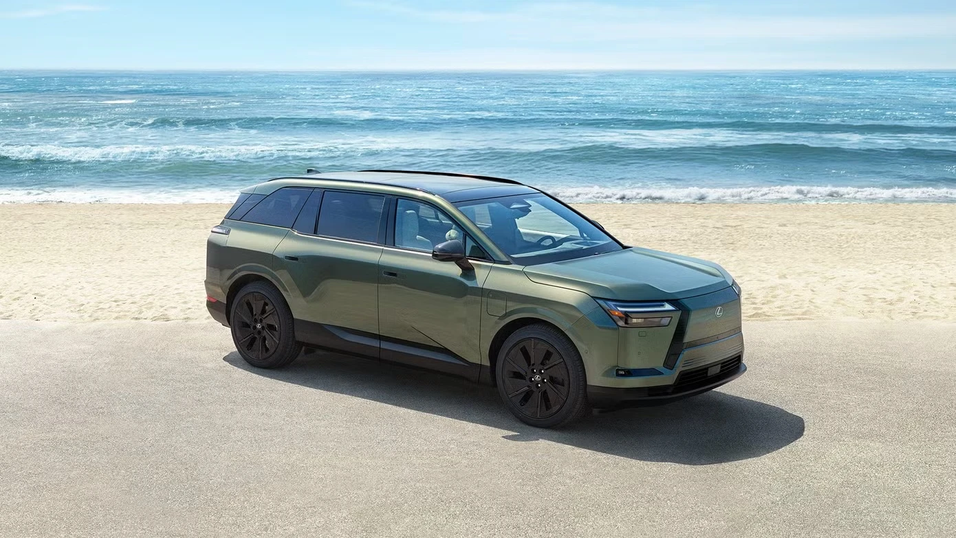 Vén màn SUV điện 6 chỗ mới của Lexus - Hình 1