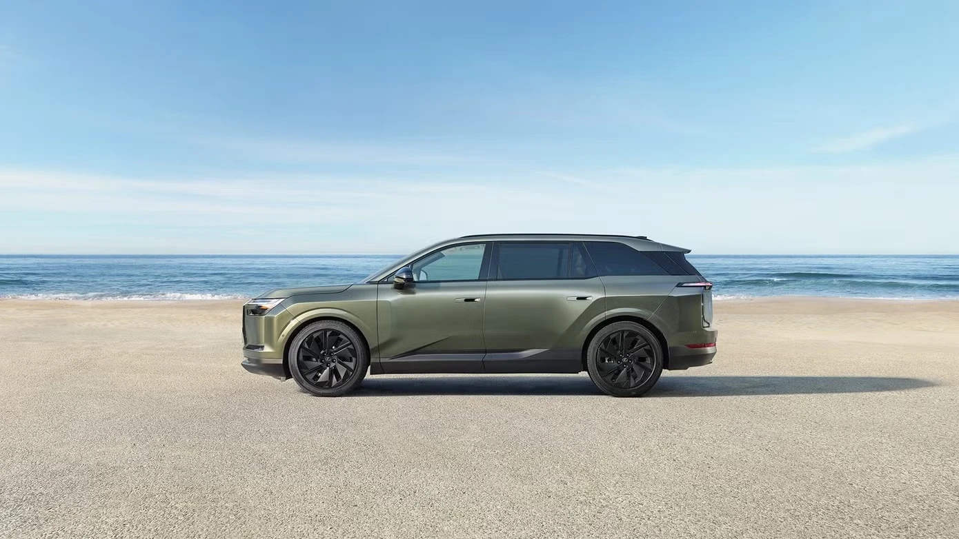 Vén màn SUV điện 6 chỗ mới của Lexus - Hình 4