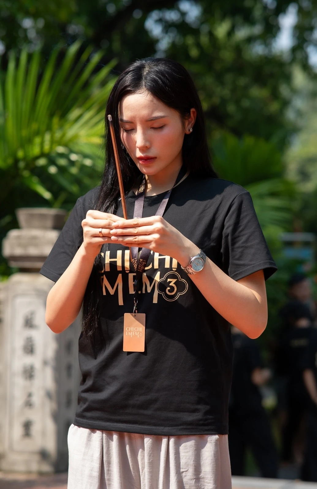 Hoa hậu Kỳ Duyên trở lại màn ảnh cùng NSND Lê Khanh sau bộ phim 332 tỷ - Hình 2