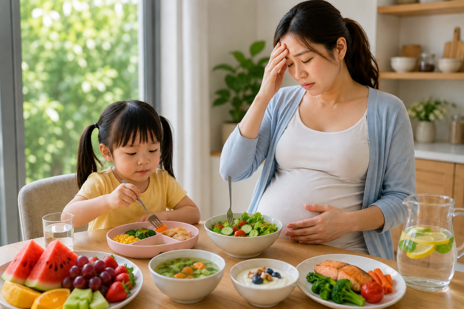 Kẻ thù vô hình khiến trẻ nhỏ và mẹ bầu kiệt sức giữa mùa hè - Hình 1