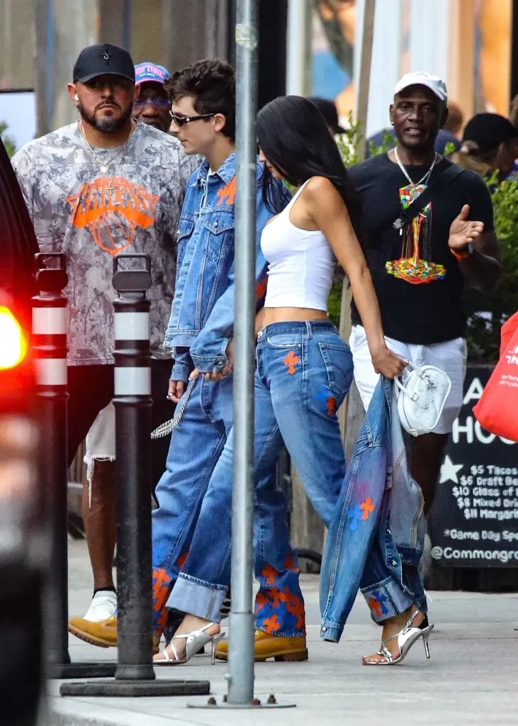 Kylie Jenner và chàng thơ Timothée Chalamet chăm đi xem bóng rổ không ai bằng! - Hình 1