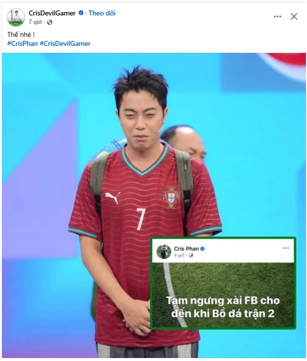 Cris Phan tuyên bố ở ẩn vì Cristiano Ronaldo - Hình 3