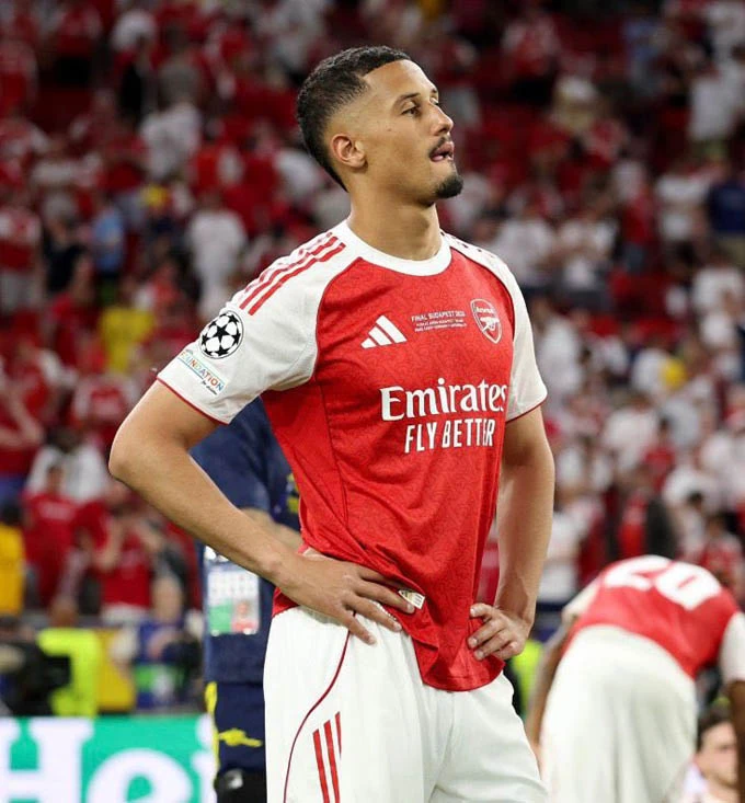 Saliba nguy cơ cao không thể dự World Cup - Hình 2