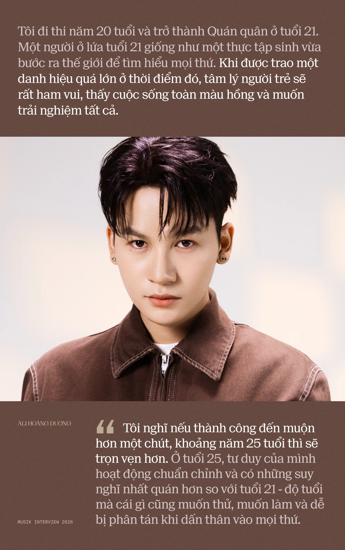 Ali Hoàng Dương: Công chúng hay nói tôi dựa hơi, nhưng những người thành đạt rất nhạy bén - Hình 6