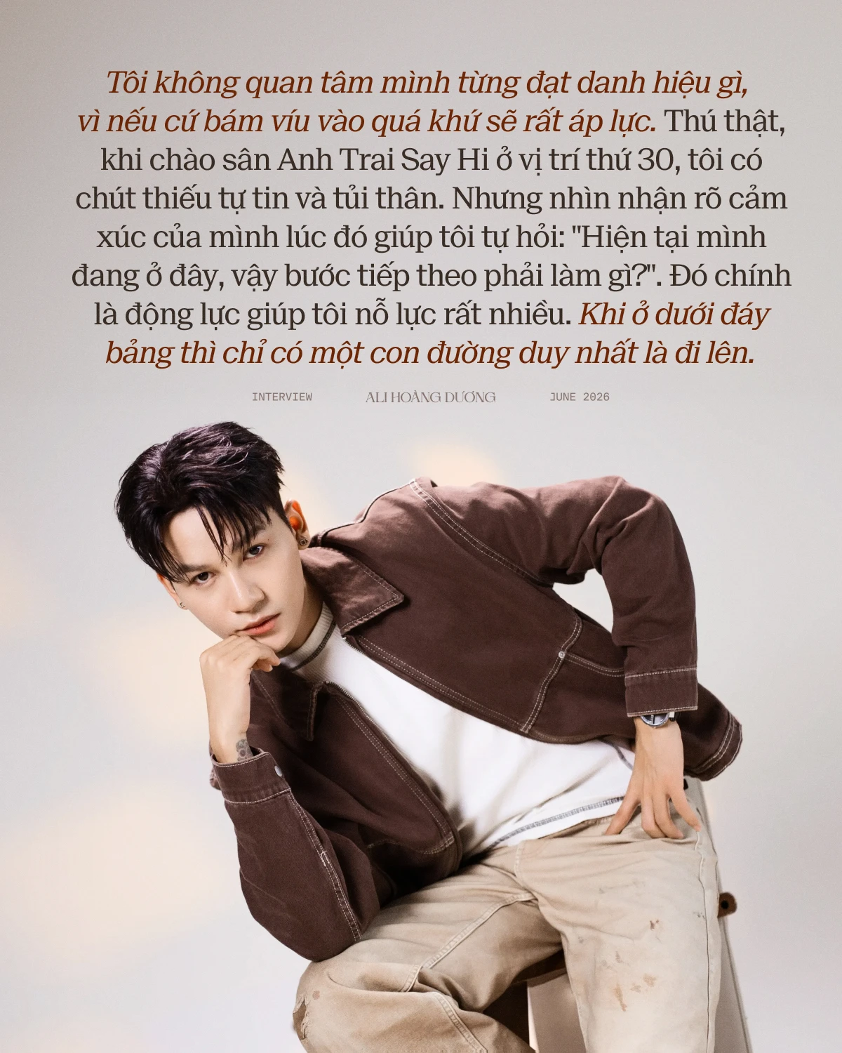 Ali Hoàng Dương: Công chúng hay nói tôi dựa hơi, nhưng những người thành đạt rất nhạy bén - Hình 3