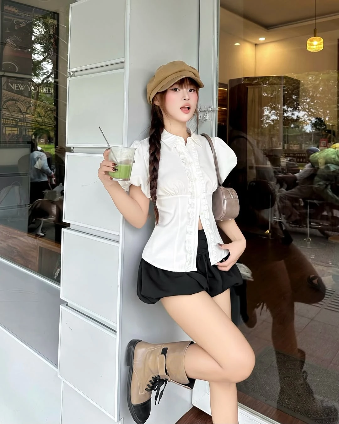 Làm mới tủ đồ với những kiểu mũ thời trang - Hình 4