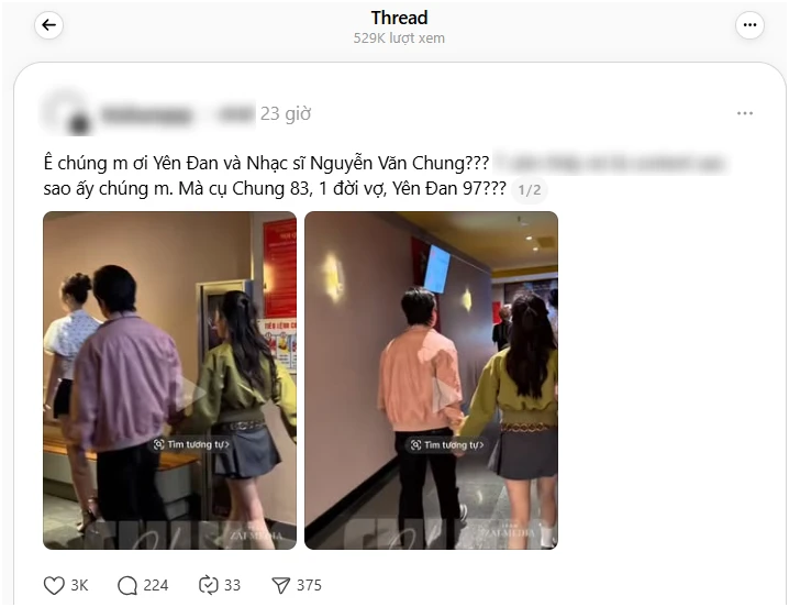 Lộ cảnh Yên Đan nắm tay tình tứ với nam nghệ sĩ nổi tiếng showbiz, hơn nhau cả con giáp - Hình 1