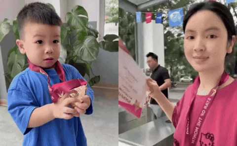 Quang Hải - Chu Thanh Huyền nở mày nở mặt vì cậu quý tử Lido ở trường, xứng đáng học phí hơn 200 triệu/năm - Hình 1