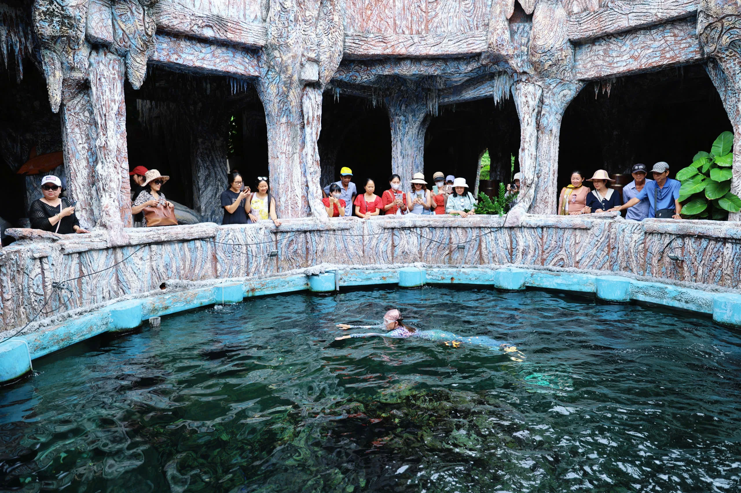 Độc đáo thủy cung trong con tàu hóa thạch giữa vịnh Nha Trang - Hình 12