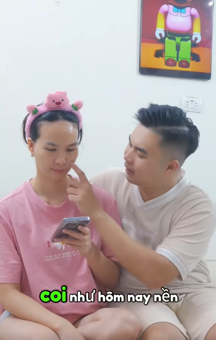 Anh chồng bước ra từ tiểu thuyết: Tự học make up để trang điểm cho vợ, màn lột xác của cô vợ mới khiến hội chị em xuýt xoa - Hình 4
