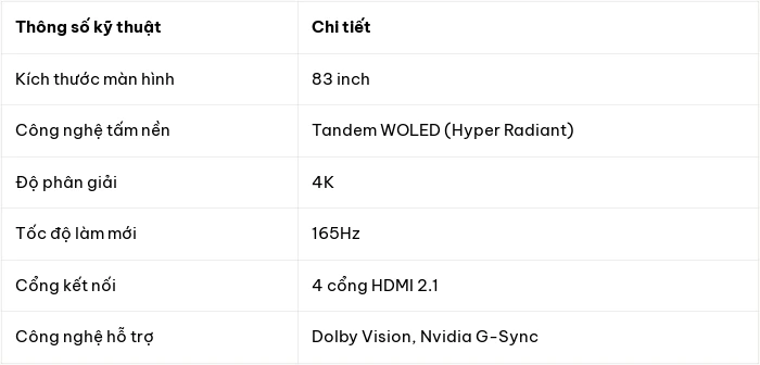 LG C6 83 inch giảm giá kỷ lục: Bước tiến từ công nghệ Tandem WOLED và trải nghiệm thực tế - Hình 3