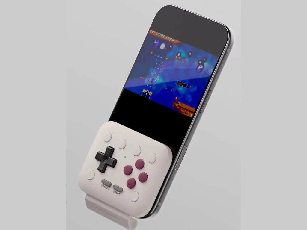 Tay cầm 8BitDo FlipPad: Biến smartphone thành máy chơi game màn hình dọc với giá 30 USD - Hình 1