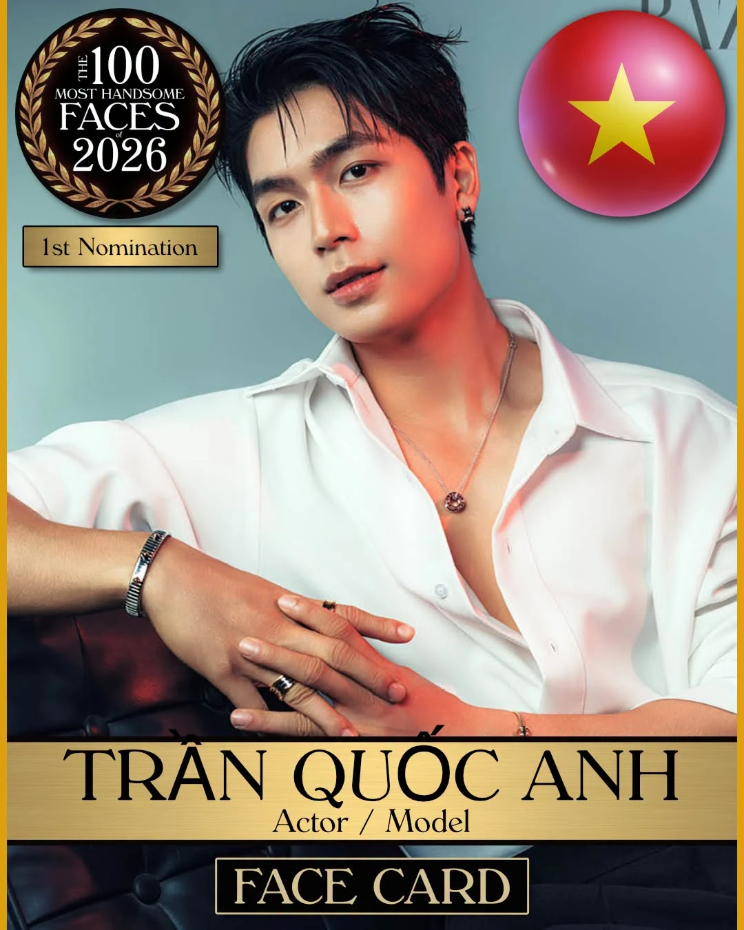 Mỹ nam Việt vừa lọt đề cử đẹp nhất thế giới: Visual lấn lướt Hứa Quang Hán, đổi đời nhờ 1 câu nói của Trấn Thành - Hình 1