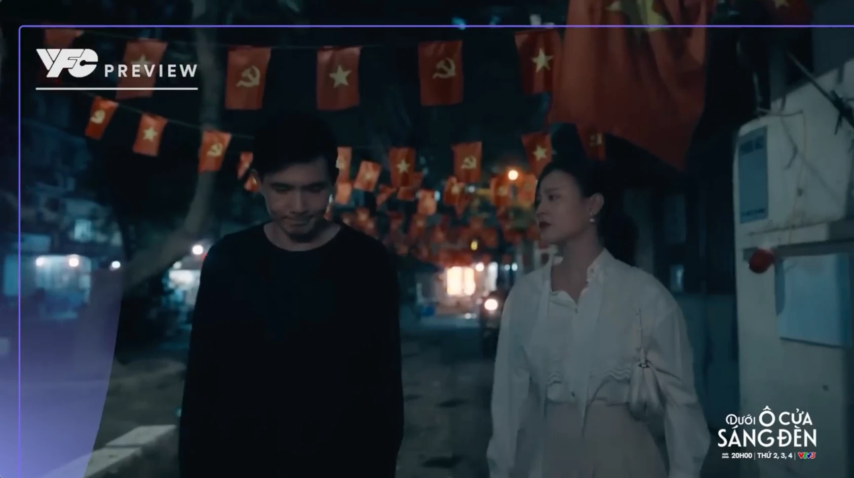 Dưới ô cửa sáng đèn - Tập 27: Sơn liên tục thả thính Diệu, Sinh bỏ ghế giám đốc đi làm bảo vệ - Hình 2