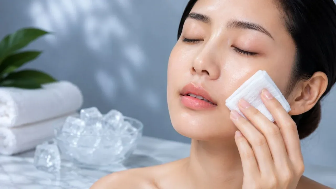 Chườm đá lên mặt mỗi ngày: Thói quen làm đẹp hay sai lầm khiến da xuống cấp? - Hình 1