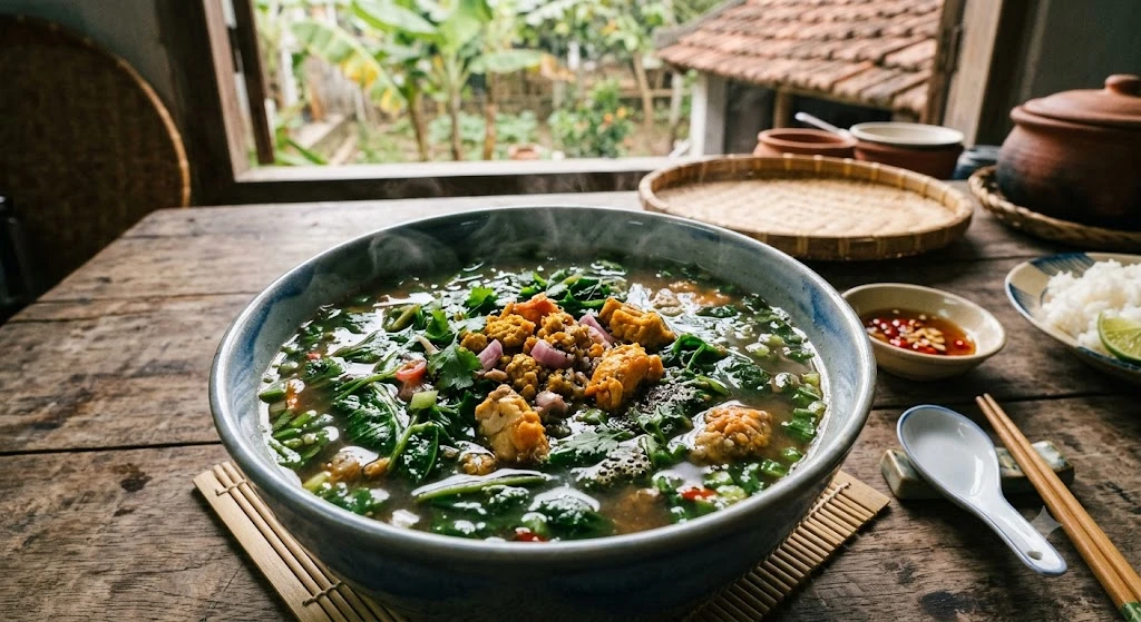 5 món ăn dưỡng sinh từ rau đay giúp thanh nhiệt, nhuận tràng - Hình 1