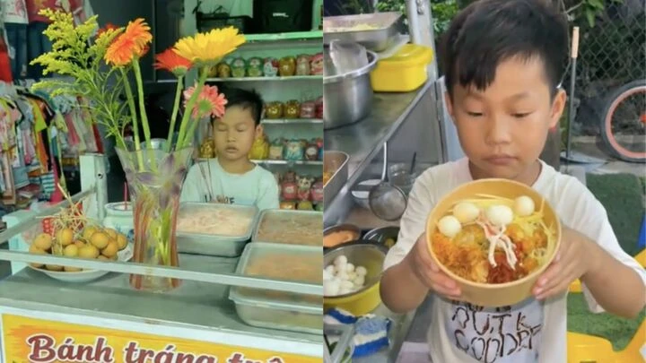 Khối nghỉ hè khởi nghiệp bán bánh tráng, dân mạng đoán sau sẽ thành tổng tài - Hình 1