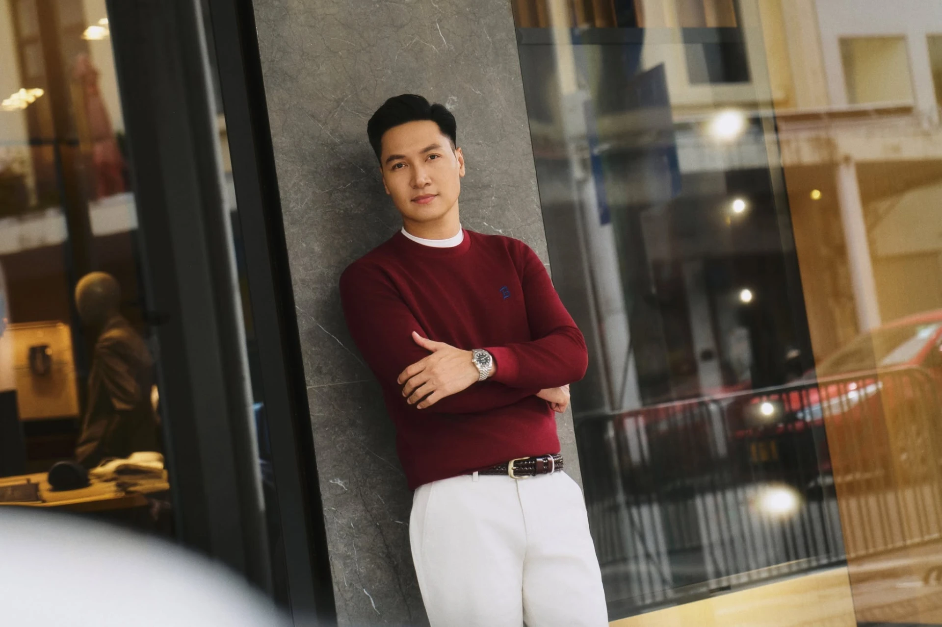 Nam thần hot nhất VTV dọn về tổ ấm mới hàng chục tỷ: Biệt thự 5 tầng 3 mặt tiền, sang trọng như khách sạn 5 sao - Hình 7