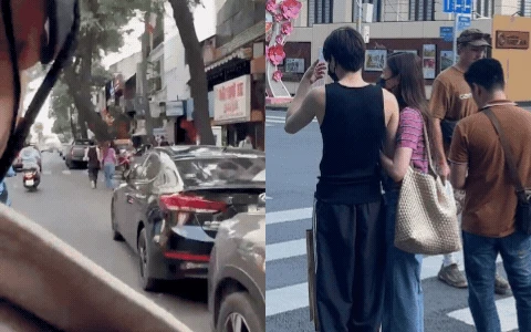 Độc quyền: Clip tóm dính Negav và Uyển Ân tay trong tay tình tứ, cùng về chung cư sau buổi ăn tối thân mật - Hình 6
