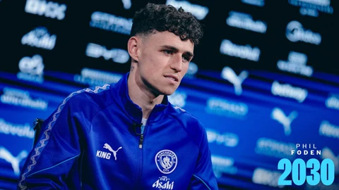 Foden gia hạn hợp đồng với Man City đến năm 2030 - Hình 2