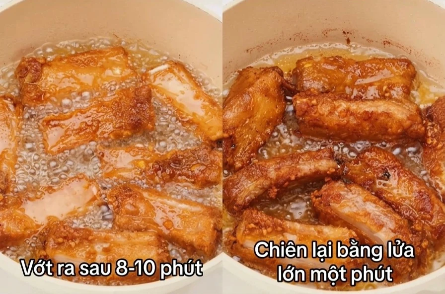 Tạm quên sườn xào chua ngọt đi, sườn heo nấu theo cách này, giòn tan bên ngoài, mềm mọng bên trong, đậm đà và ngon tuyệt! - Hình 4