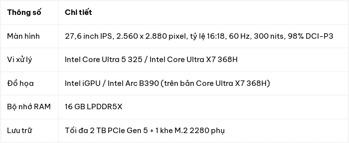 Lenovo ra mắt ThinkCentre X AIO Aura Edition toàn cầu với màn hình 16:18 và đồ họa Intel Arc B390 - Hình 3