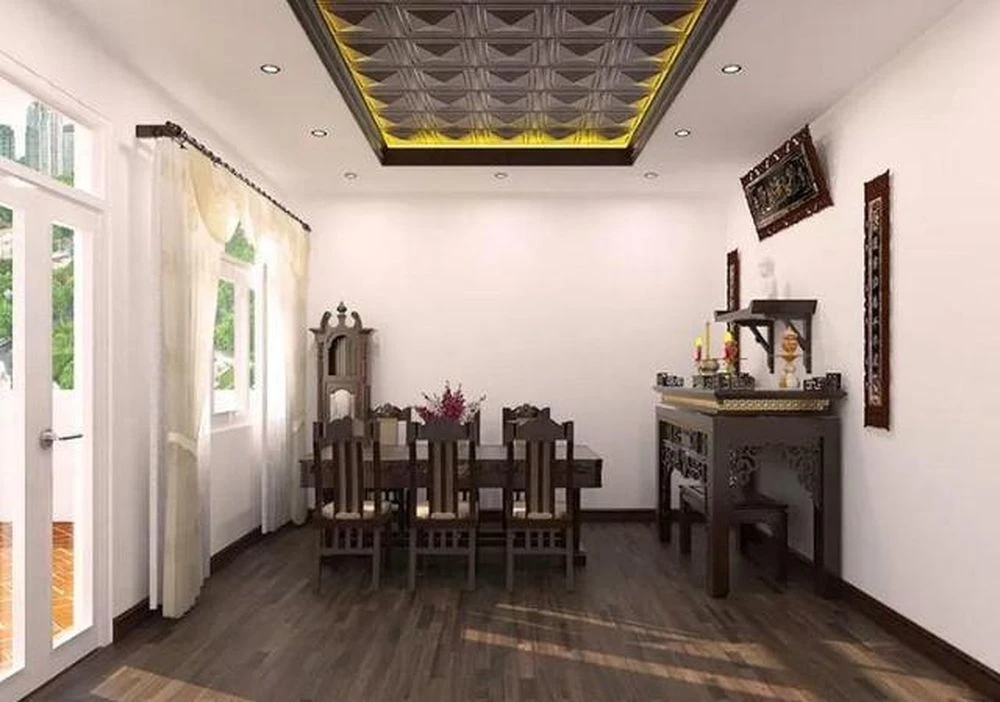 Bố trí ánh sáng trong phòng thờ và những sai lầm nhiều gia đình gặp phải - Hình 1