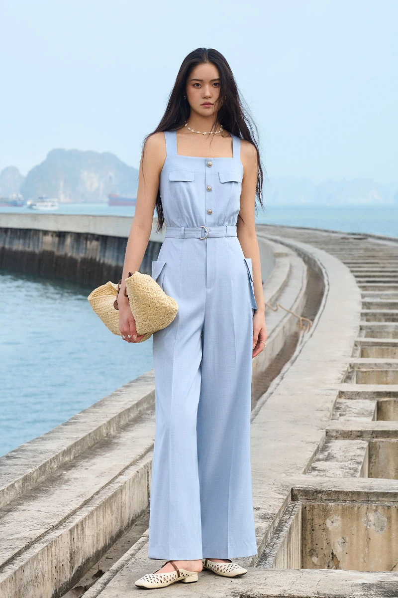 Phối đồ, tự tin xuống phố chỉ trong vài phút với jumpsuit - Hình 1