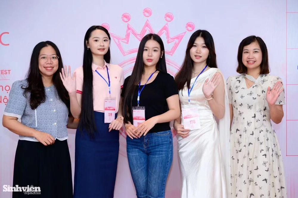 Nữ sinh trường ĐH Hải Dương tự tin tỏa sáng tại Sơ khảo Hoa hậu Việt Nam 2026 - Hình 1