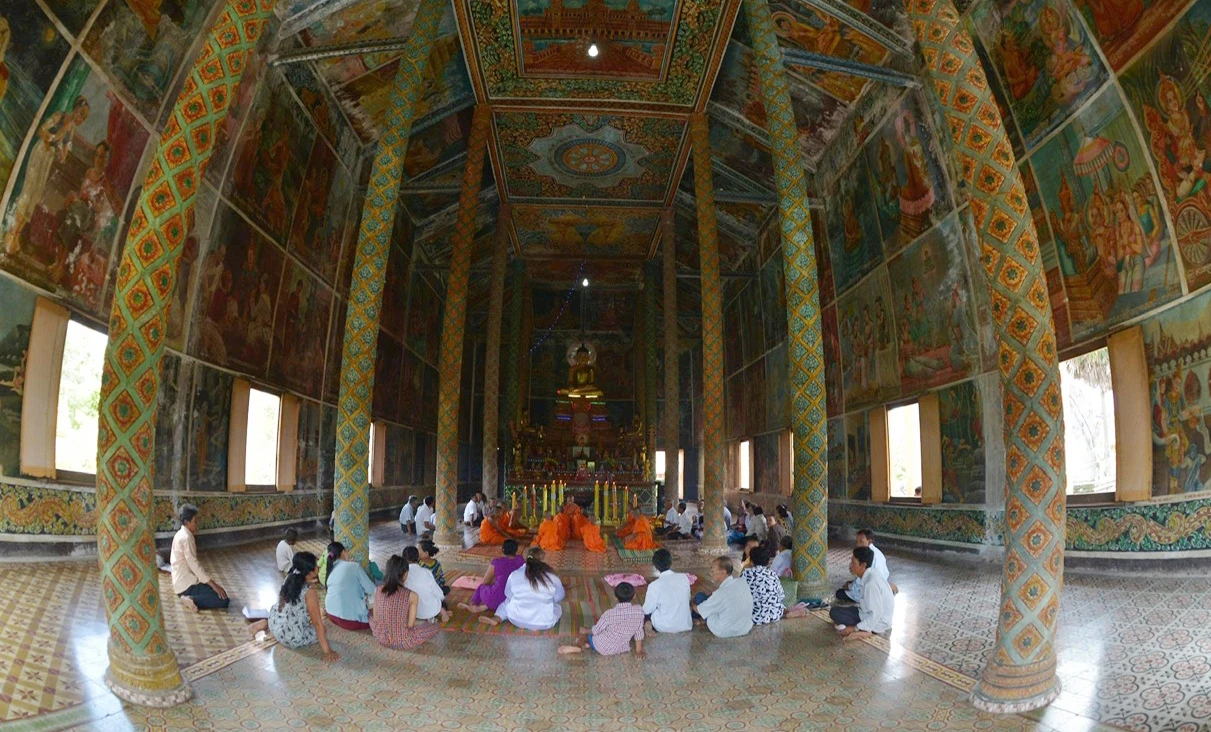 Chùa Xiêm Cán, tuyệt tác kiến trúc tráng lệ của đồng bào Khmer Nam bộ - Hình 7