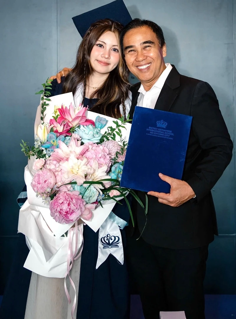 Quyền Linh nghẹn ngào viết cho con gái, Cường Đô La ngày càng yêu Đàm Thu Trang - Hình 1