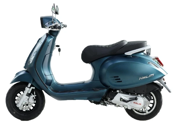 Phát hiện xe ga giá 21,5 triệu đồng ở Việt Nam đẹp như scooter châu Âu, tiết kiệm nhiên liệu, sử dụng không cần bằng lái - Hình 1