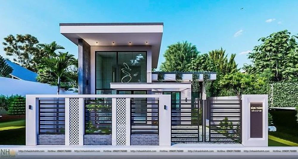 Hướng dẫn chọn màu sắc, chất liệu cổng nhà hợp bản mệnh gia chủ - Hình 1