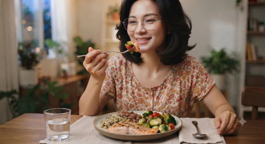 7 nguyên tắc giảm cân lành mạnh ở phụ nữ tiền mãn kinh - Hình 1